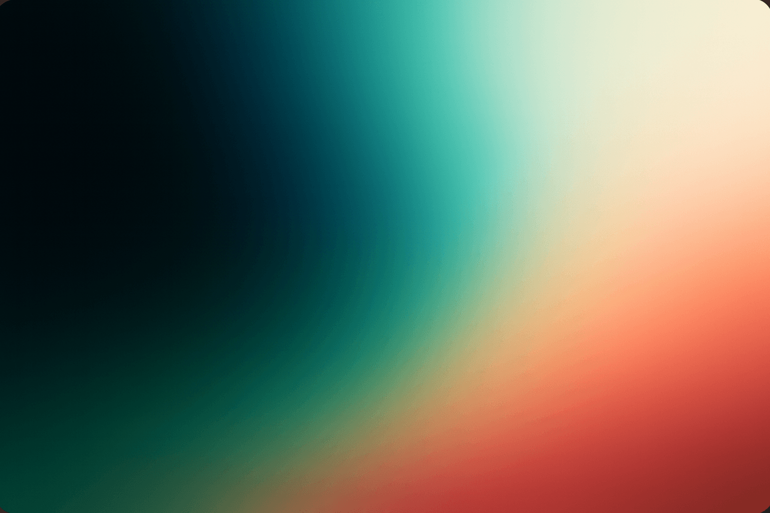 Flowing hue gradient